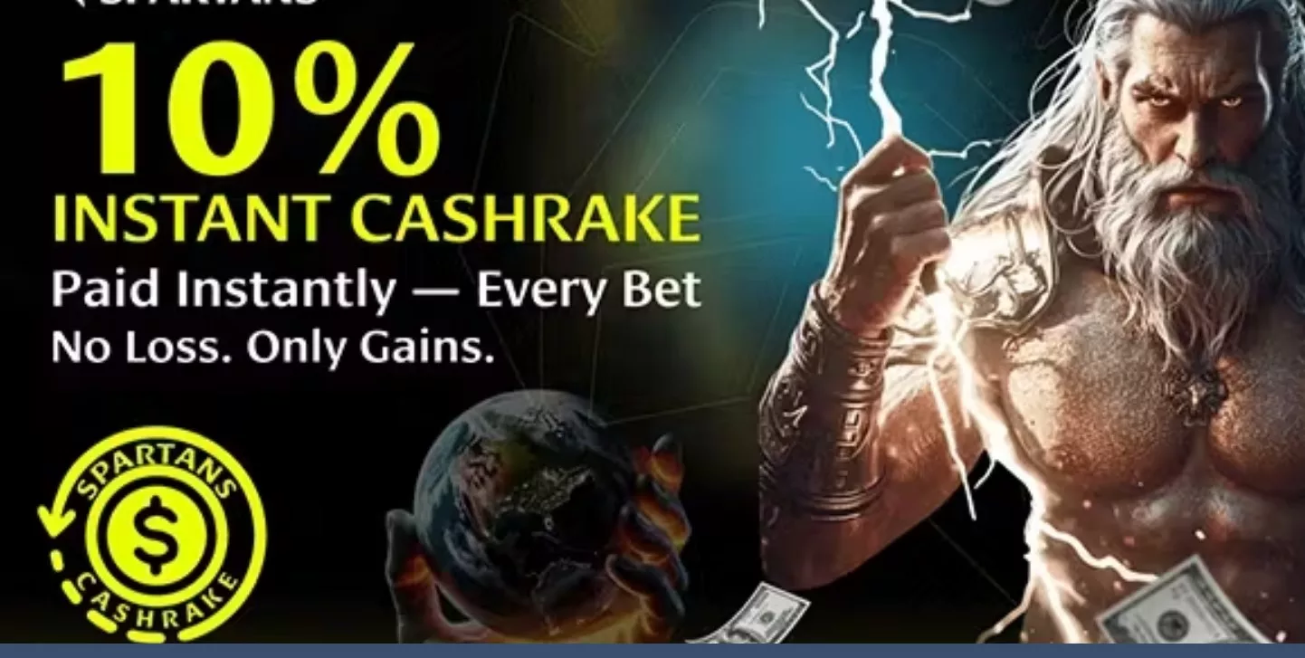 Join Spartans to get welcome bonus